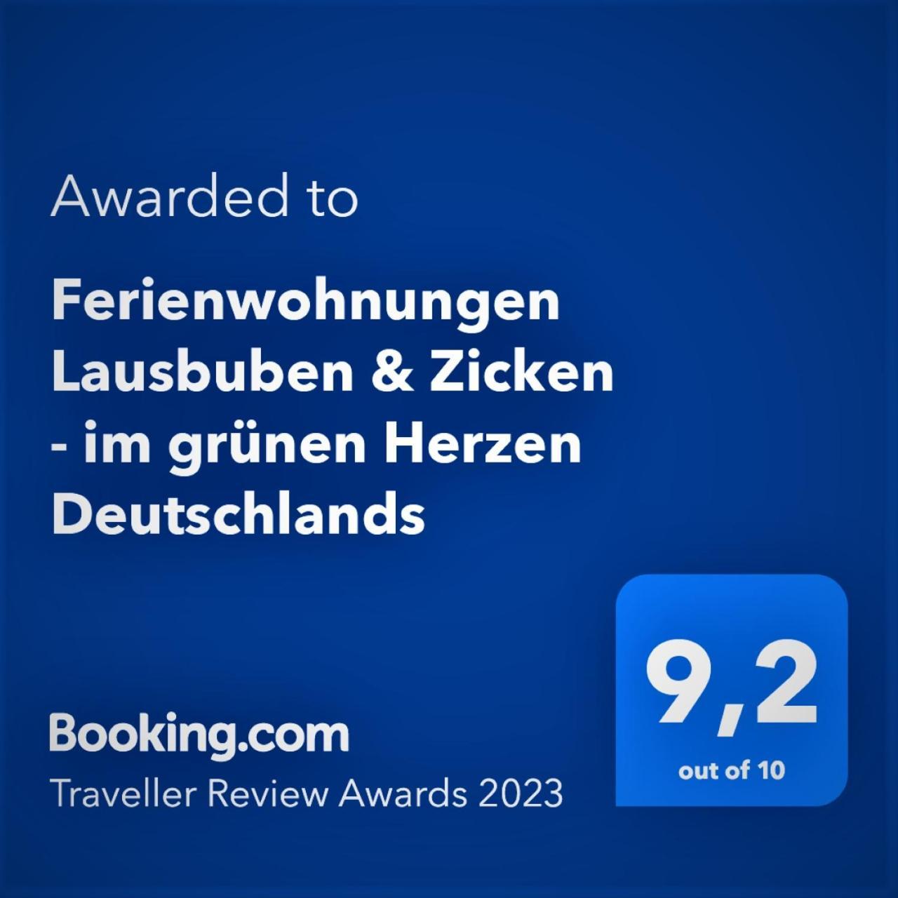 Ferienwohnungen Lausbuben & Zicken - Im Grunen Herzen Deutschlands Herleshausen Eksteriør billede